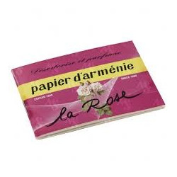 Papier d'Arménie "la Rose"