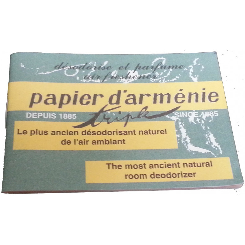 Papier d'Arménie - Désodorisant Naturel