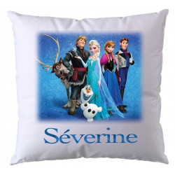 Fournisseur de Coussin déco La Reine des Neiges 40x40 cm B2B