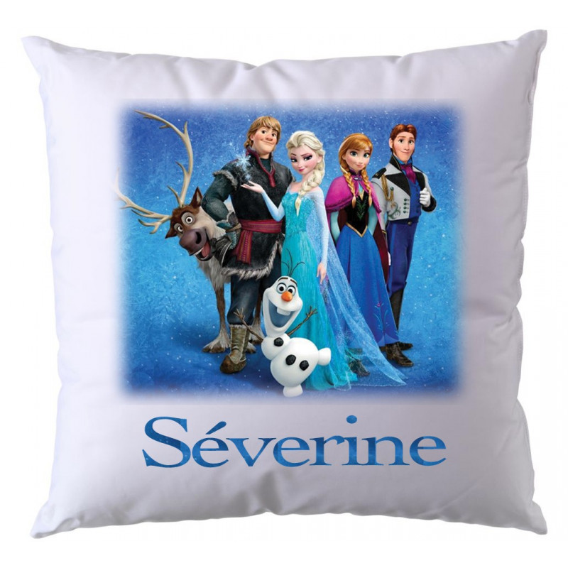 Coussin reine des neiges et Elsa - Disney