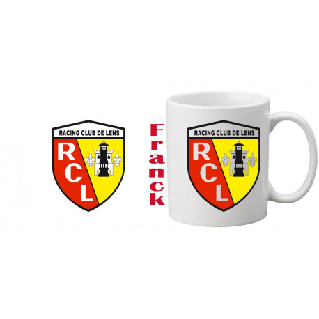 Mug maillot foot rc lens à personnaliser - Un grand marché