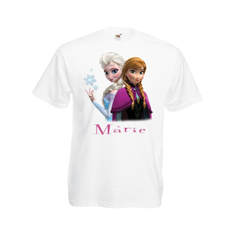 Disney La reine des neiges T-Shirt Bambina 