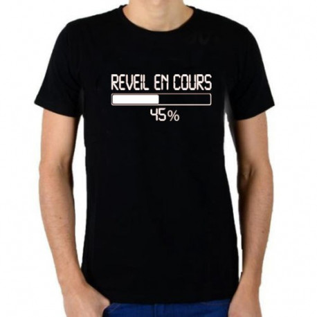 Tee Shirt " REVEIL EN COURS" ADULTE