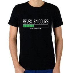 Tee Shirt " REVEIL EN COURS" ADULTE