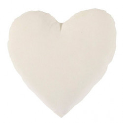 Coussin coeur à personnaliser