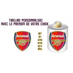 TIRELIRE "ARSENAL" 