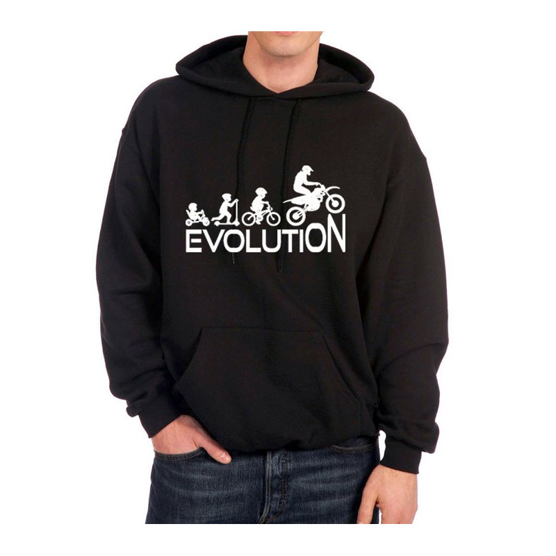 Moto de Course Évolution De Homme Unisexe Pull Hommes Femmes