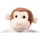 Peluche singe personnalisée